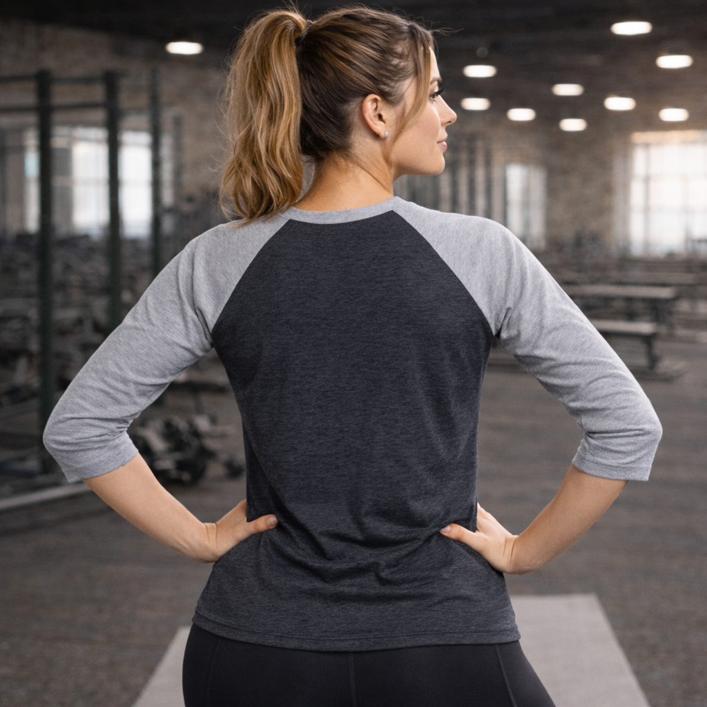 "Paid to Exist" Raglan Tee — Inspirational Abundance Reminder